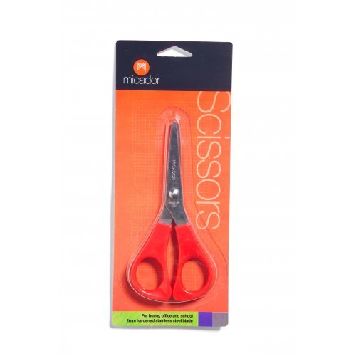 Kids Micador Scissors 130mm Red Handle - Prepp'd Kids - Micador