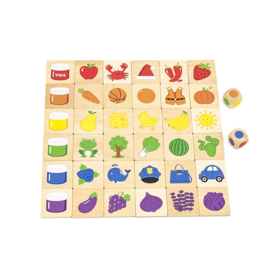 Load image into Gallery viewer, Learning Colours Puzzle Set - Prepp&amp;#39;d Kids - Viga
