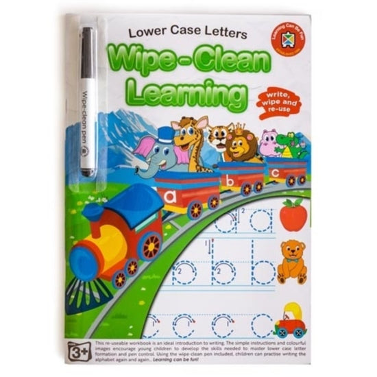 Lower Case Letters - Wipe-Clean Learning - Prepp'd Kids - Learning Can Be Fun