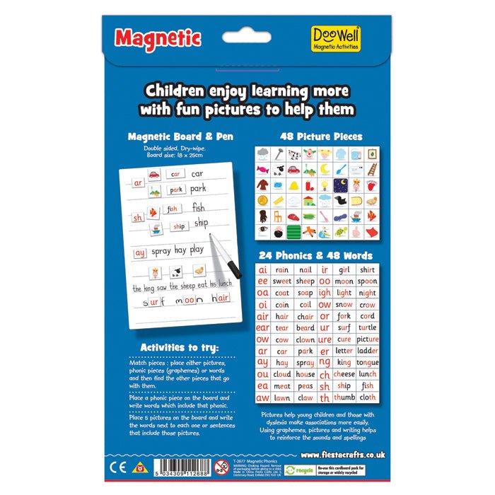 Magnetic Phonics - Prepp'd Kids - Fiesta Crafts