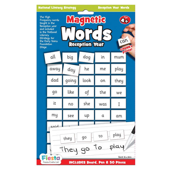 Magnetic Words - Reception Year - Prepp'd Kids - Fiesta Crafts