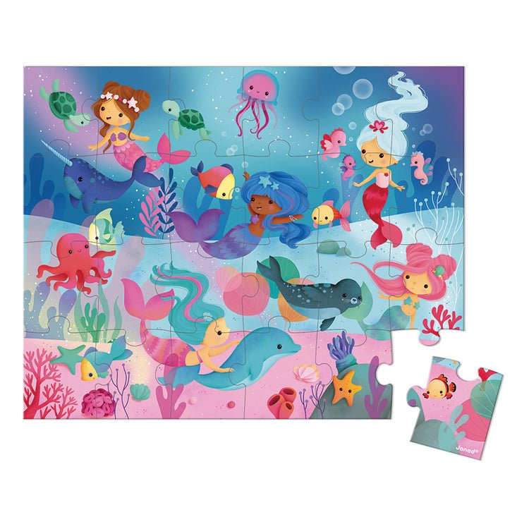 Mermaids Suitcase Puzzle - Prepp'd Kids - Janod