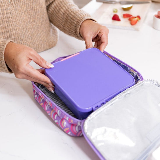 MontiiCo Medium Insulated Lunch Bag - Rainbow Roller - Prepp'd Kids - MontiiCo