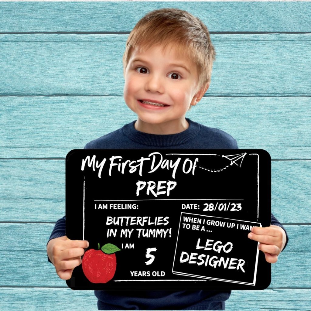 My First Day Of School (Apple) - Prepp'd Kids - Prepp'd Kids