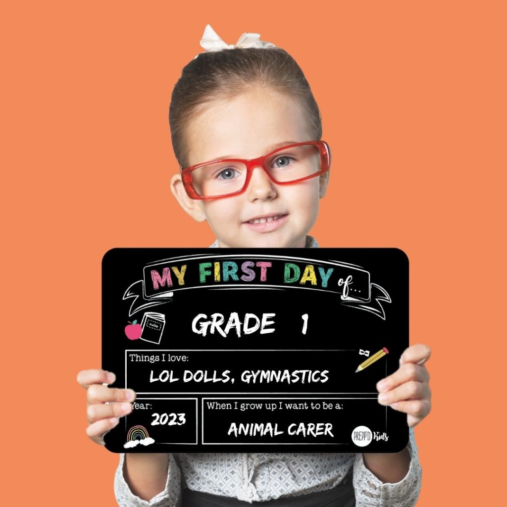 My First Day of School (Colour) - New Release 2022 - Prepp'd Kids - Prepp'd Kids