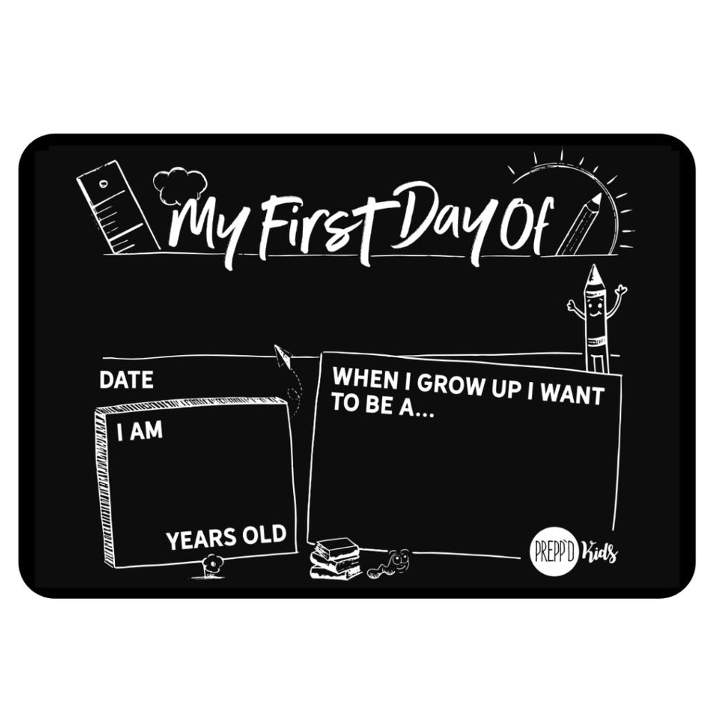 
                  
                    My First Day Of School (Monochrome) - Prepp'd Kids - Prepp'd Kids
                  
                