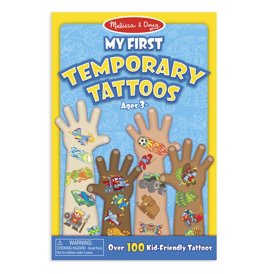 My First Temporary Tattoos (Boy) - Prepp'd Kids - Melissa & Doug