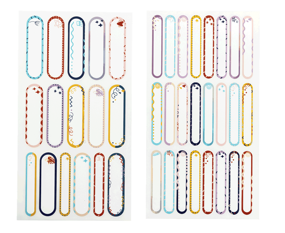 
                  
                    Name Labels - Iron on - Multicolour - Prepp'd Kids - Spencil
                  
                