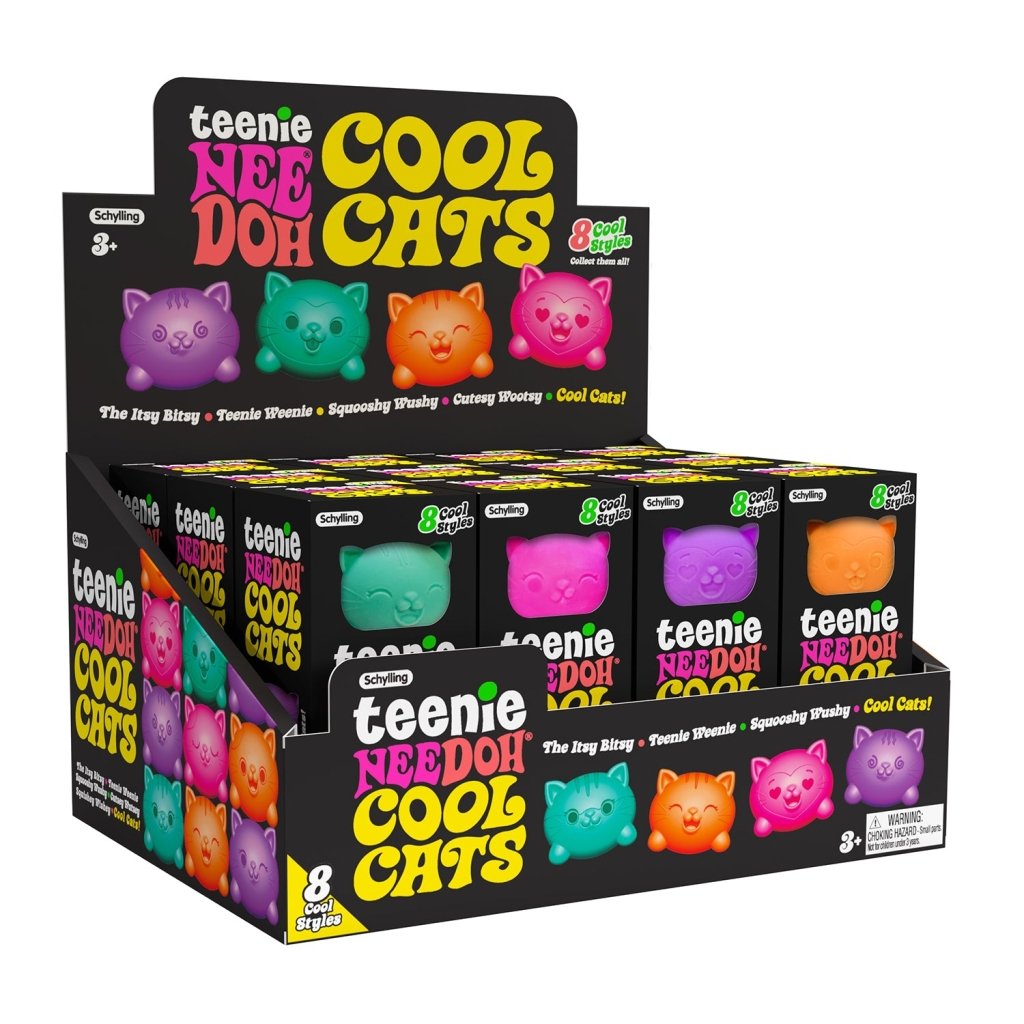 Nee Doh Teenie Cool Cat - Prepp'd Kids - Nee Doh
