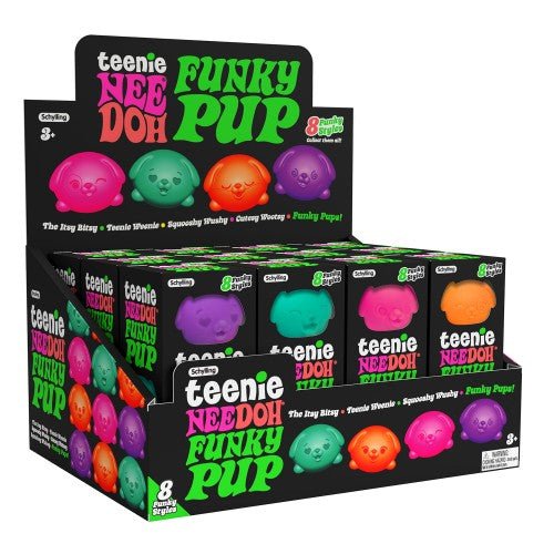 Nee Doh Teenie Funky Pups - Prepp'd Kids - Nee Doh