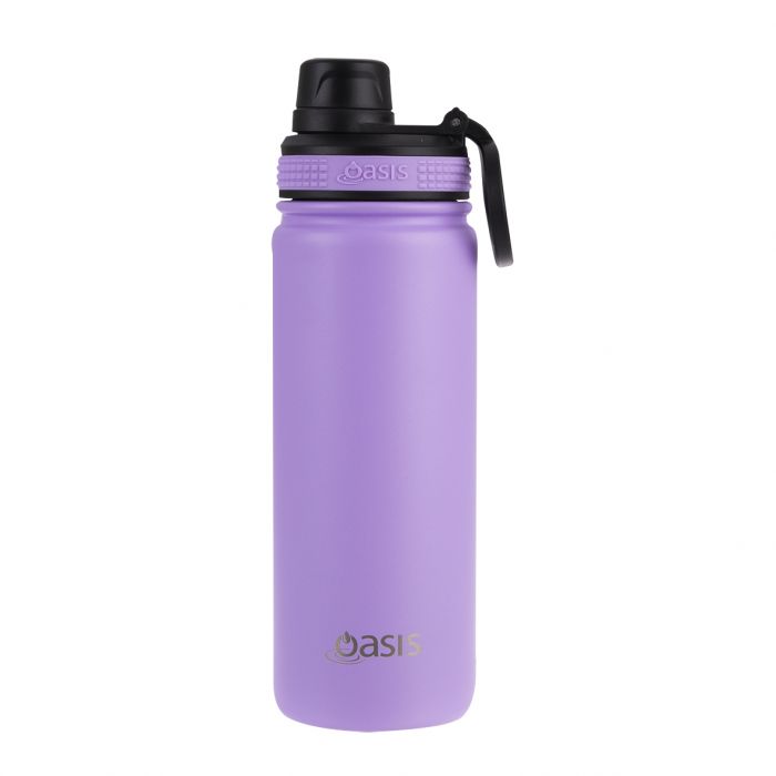 Oasis Challenger Insulated 550ml Drink Bottle - Lavender - Prepp'd Kids - Oasis
