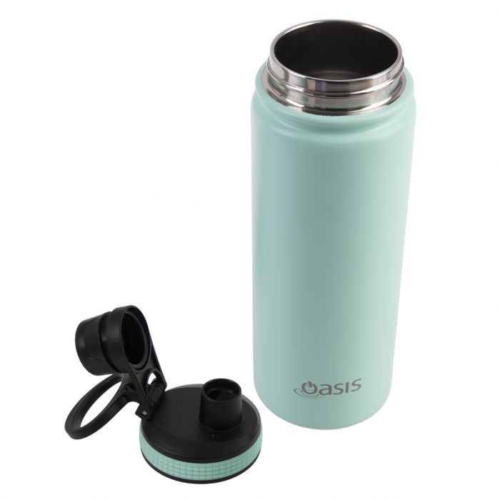 
                  
                    Oasis Challenger Insulated 550ml Drink Bottle - Mint - Prepp'd Kids - Oasis
                  
                