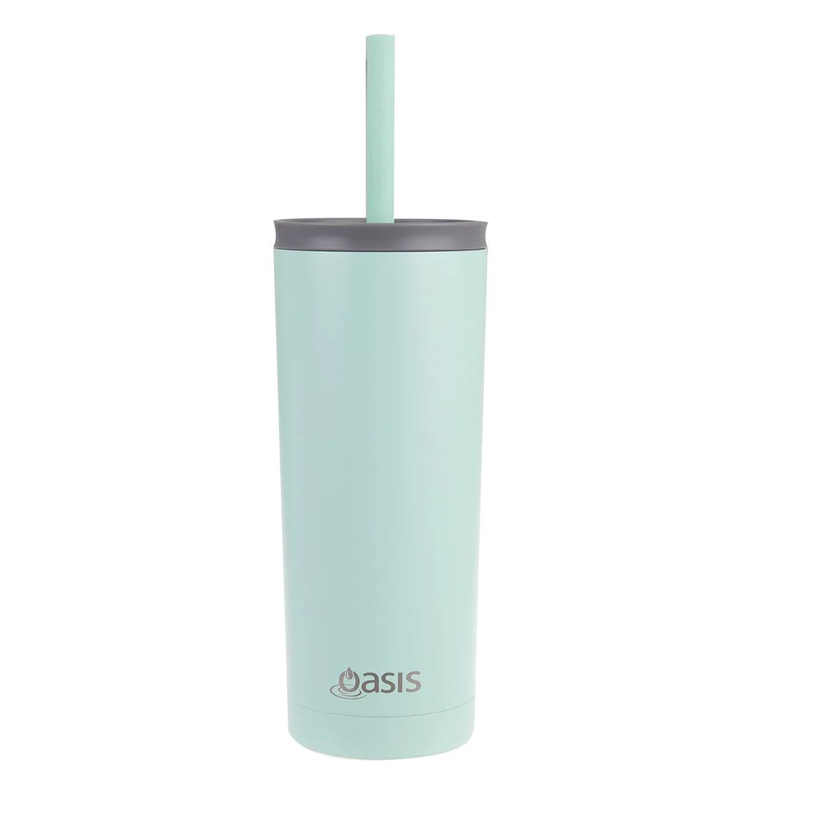 Oasis Super Sipper Insulated Tumbler (600ml) - Mint - Prepp'd Kids - Oasis