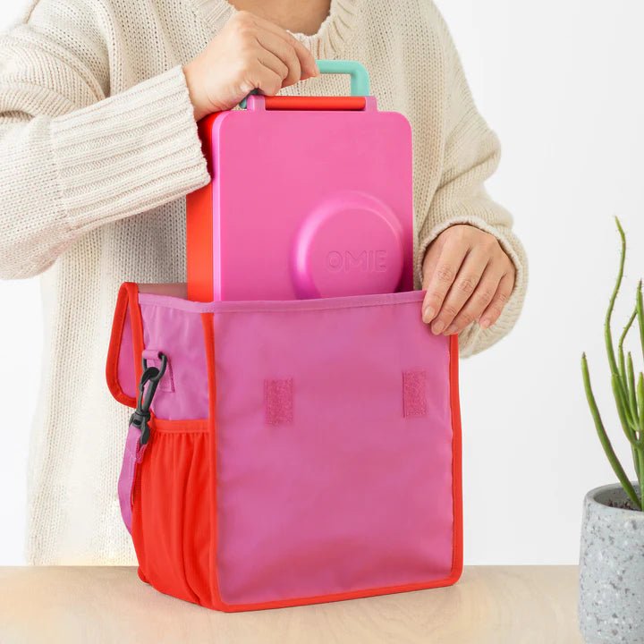 Omie Lunch Tote - Pink - Prepp'd Kids - OmieBox