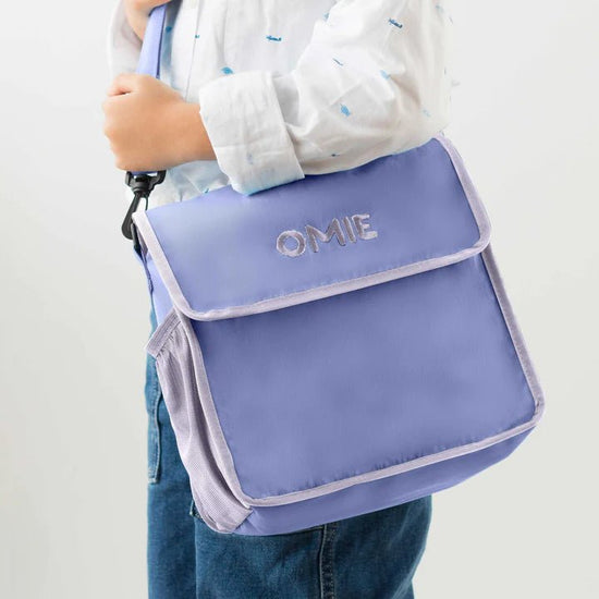 Omie Lunch Tote - Purple - Prepp'd Kids - OmieBox