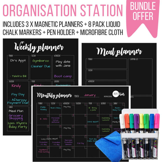 Organisation Station Bundle Pack - Prepp'd Kids - Prepp'd Kids