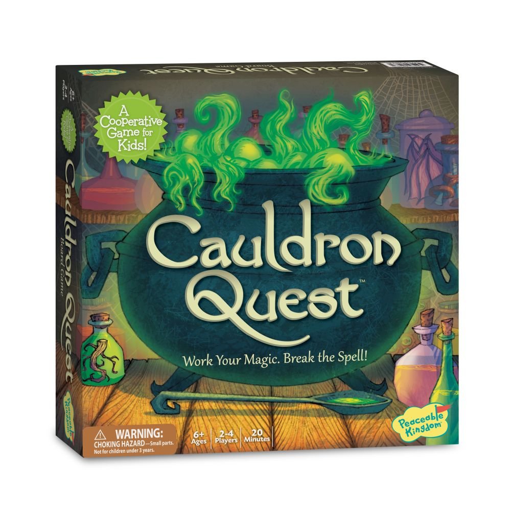 Peaceable Kingdom Game – Cauldron Quest - Prepp'd Kids - Peaceable Kingdom