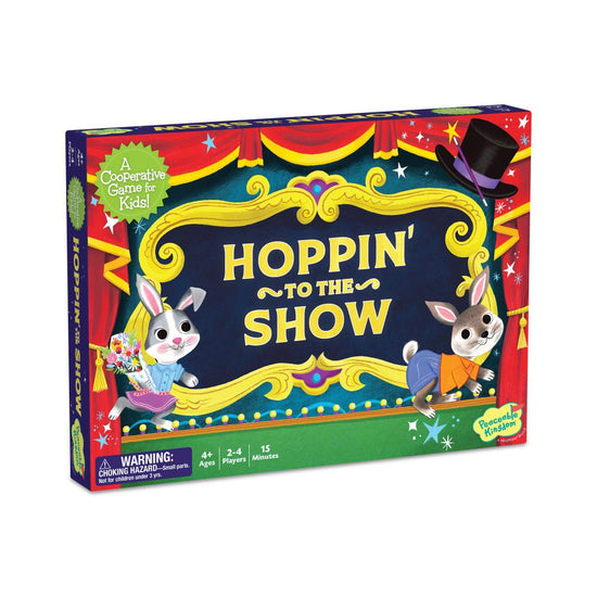 Peaceable Kingdom Game – Hoppin' to the Show - Prepp'd Kids - Peaceable Kingdom