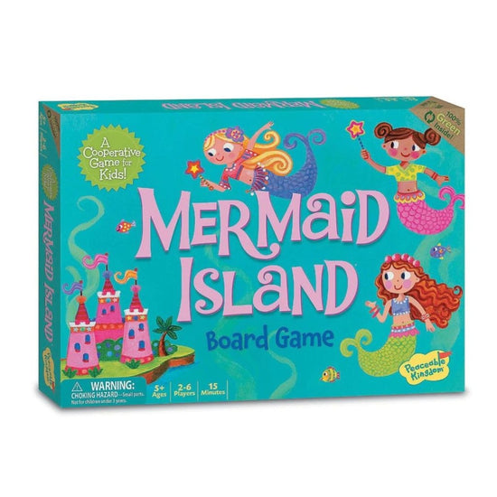 Peaceable Kingdom Game – Mermaid Island - Prepp'd Kids - Peaceable Kingdom
