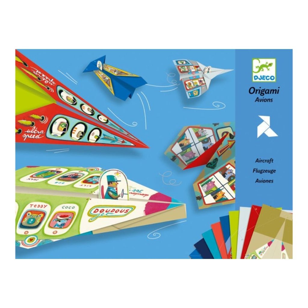 Planes Origami - Prepp'd Kids - Djeco