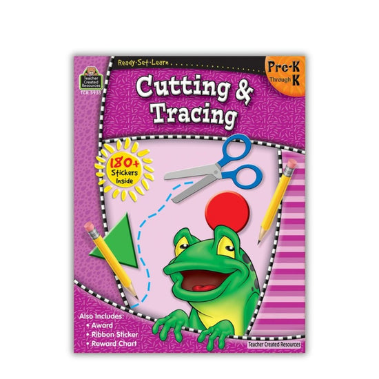 Practice to Learn - Cutting & Tracing - Prepp'd Kids - Teacher Created Resources
