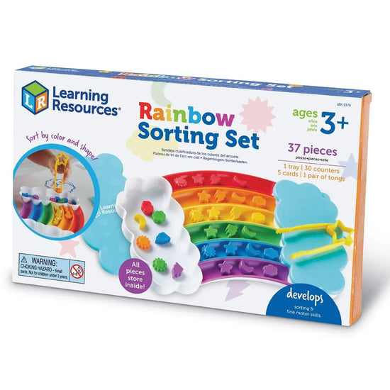 Rainbow Sorting Set - Prepp'd Kids - Learning Resources