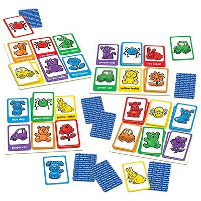 Red Dog Blue Dog Lotto Game - Prepp'd Kids - Orchard Toys