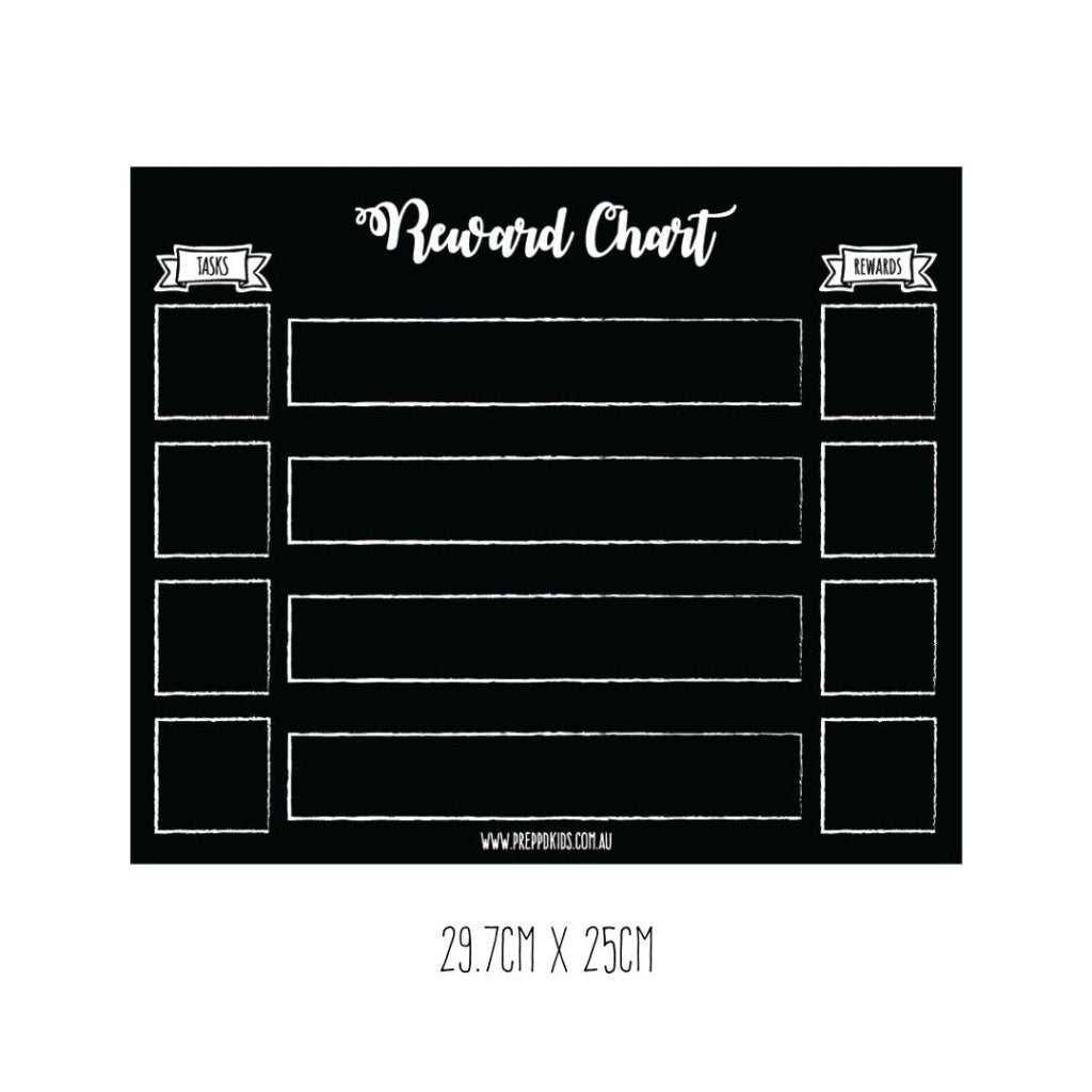 Reward Chart Set (flexible Magnetic) – Prepp'd Kids