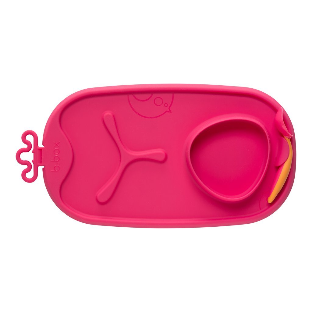 Roll + Go Mealtime Mat - Strawberry Shake - Prepp'd Kids - B.box