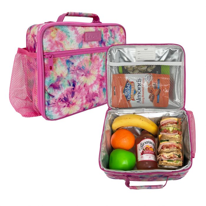 Sachi Insulated Crew Lunch Bag - Tie Dye Splash - Prepp'd Kids - Sachi