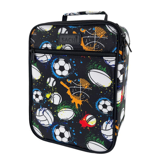 Load image into Gallery viewer, Sachi Insulated Lunch Bag - Sports - Prepp&amp;#39;d Kids - Sachi
