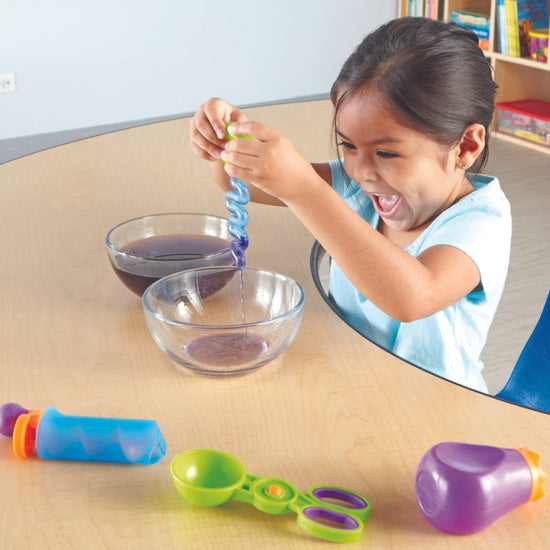 Sand & Water Fine Motor Tool Set - Prepp'd Kids - Learning Resources