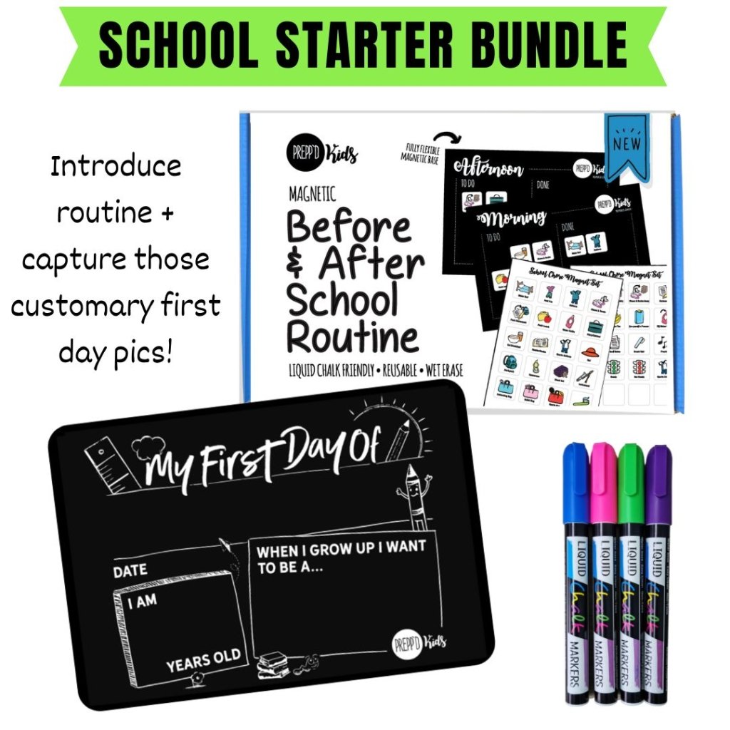 School Starter Bundle - Prepp'd Kids - Prepp'd Kids