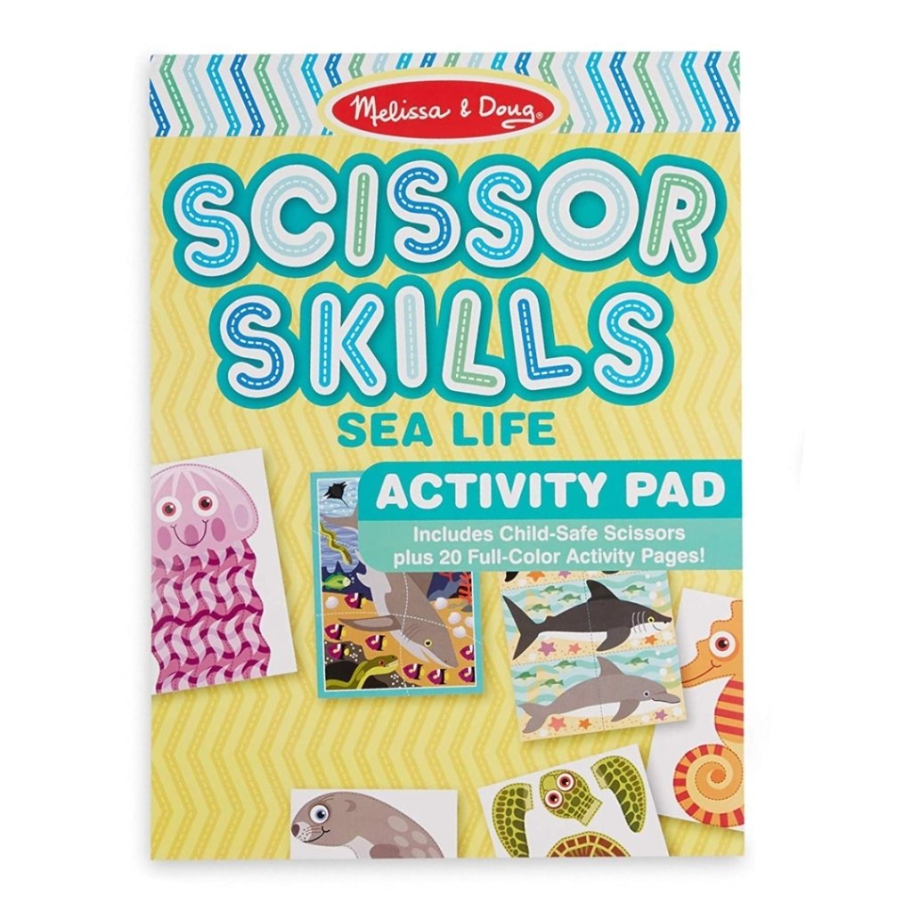 Scissor Skills Activity Pad - Sea Life - Prepp'd Kids - Melissa & Doug