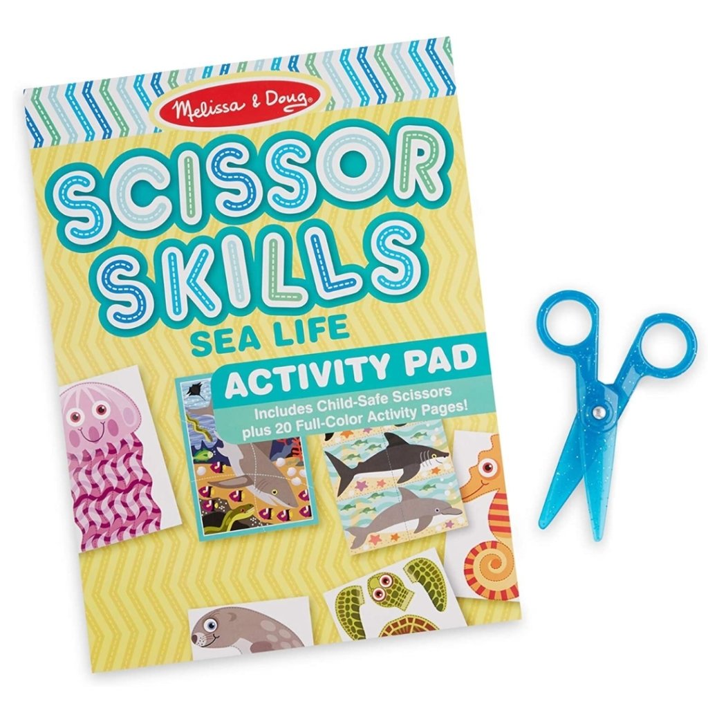 Scissor Skills Activity Pad - Sea Life - Prepp'd Kids - Melissa & Doug