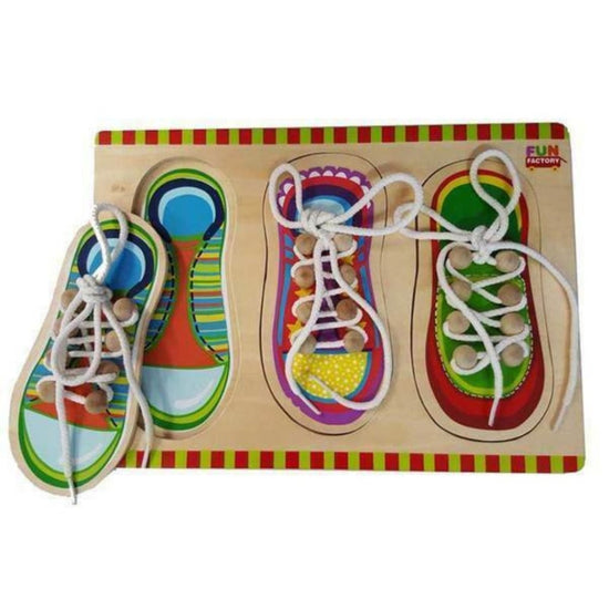 Shoe lacing Puzzle - Prepp'd Kids - Fun Factory
