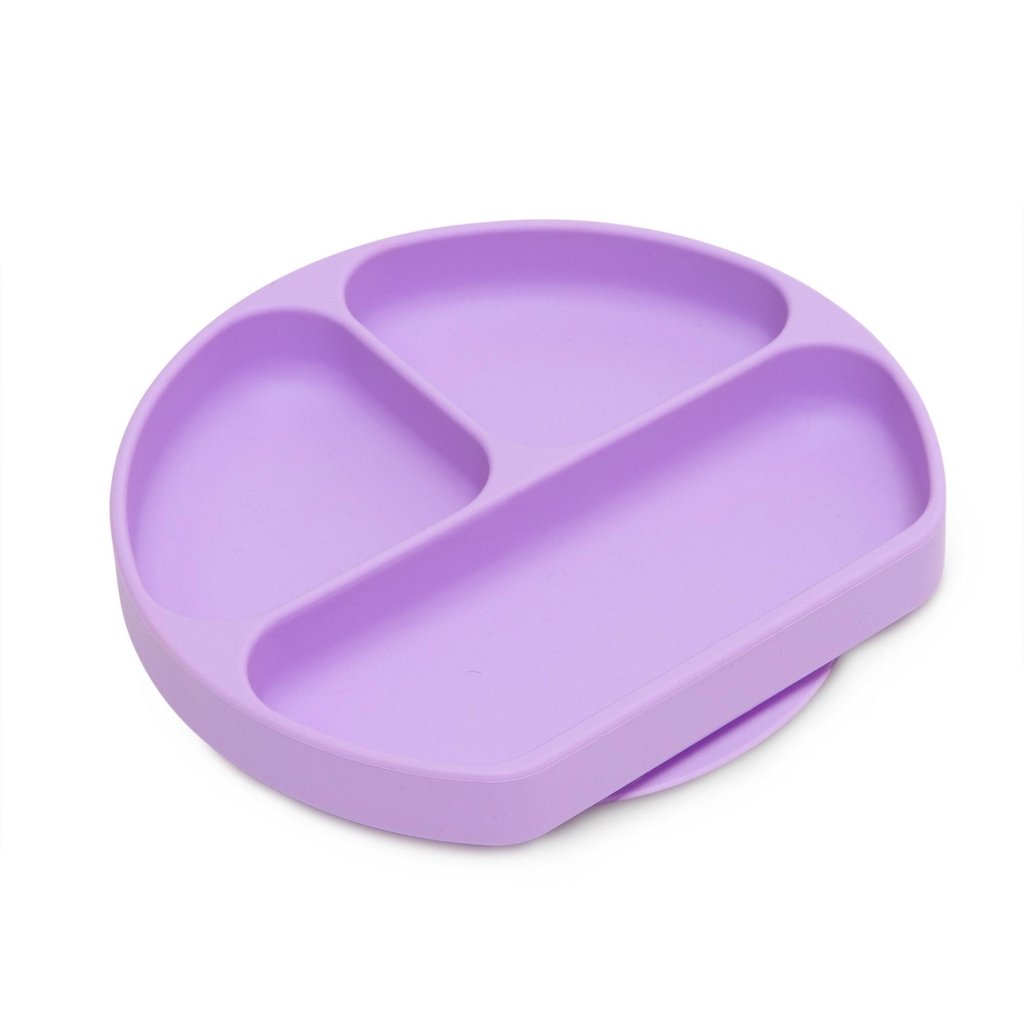 Silicone Grip Dish - Lavender - Prepp'd Kids - Bumkins