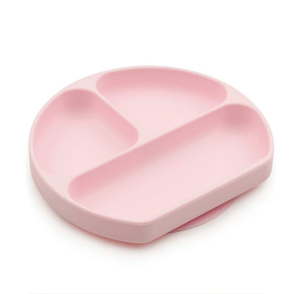 Silicone Grip Dish - Pink - Prepp'd Kids - Bumkins