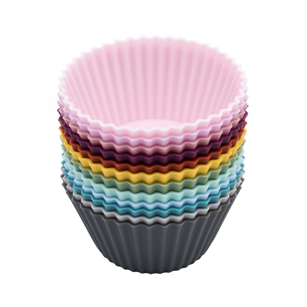 Silicone Muffin Cups - Prepp'd Kids - We Might Be Tiny