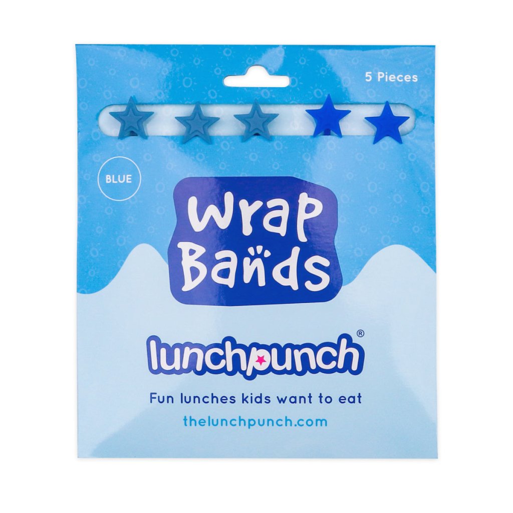Silicone Wrap Bands - Blue - Prepp'd Kids - Lunch Punch
