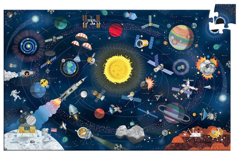 Load image into Gallery viewer, Space Observation Puzzle - Prepp&amp;#39;d Kids - Djeco
