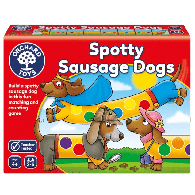 Spotty Sausage Dogs - Prepp'd Kids - Orchard Toys