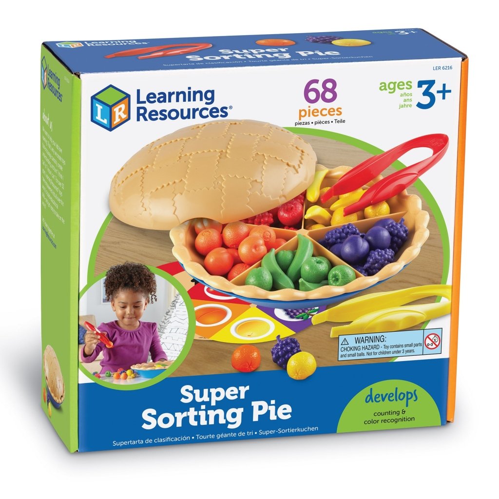 Super Sorting Pie - Prepp'd Kids - Learning Resources