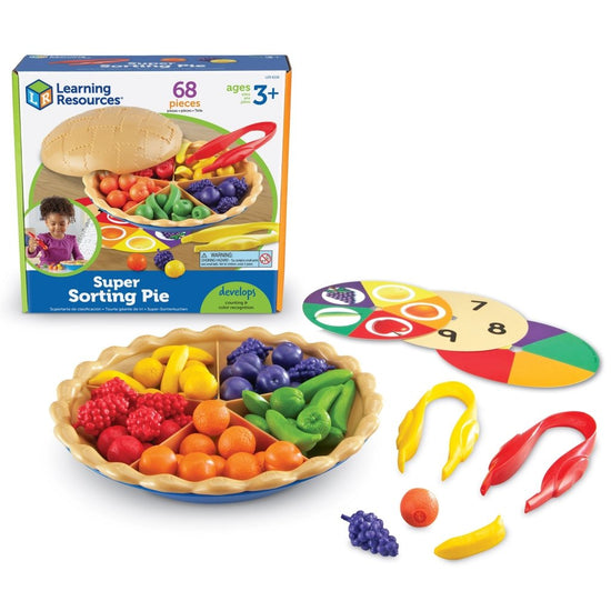Super Sorting Pie - Prepp'd Kids - Learning Resources