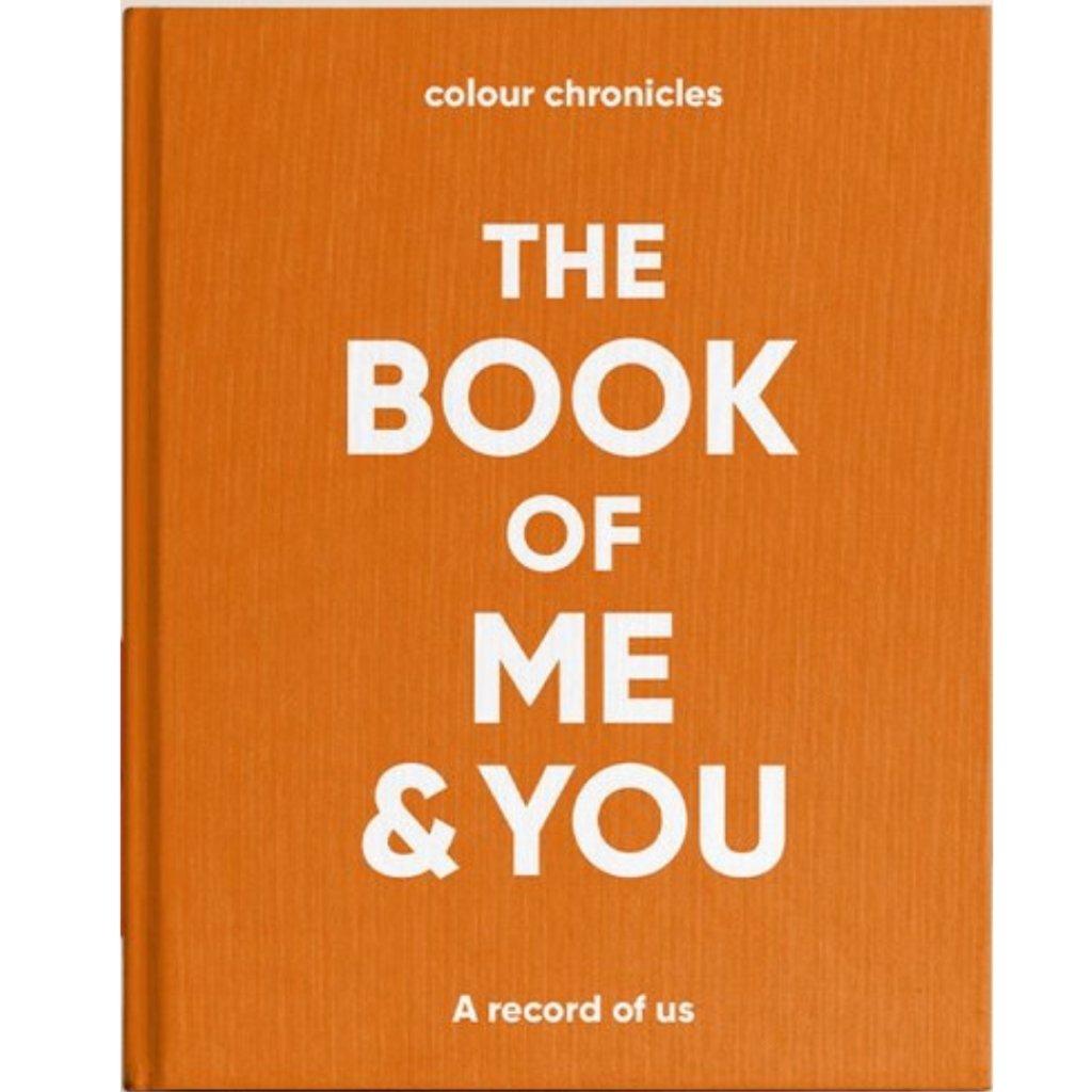 The Book of Me and You: A Record of Us (ORANGE) - Prepp'd Kids - Colour Chronicles