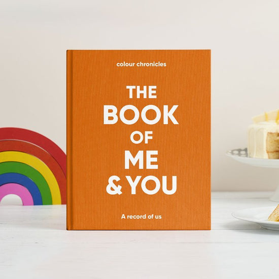 The Book of Me and You: A Record of Us (ORANGE) - Prepp'd Kids - Colour Chronicles
