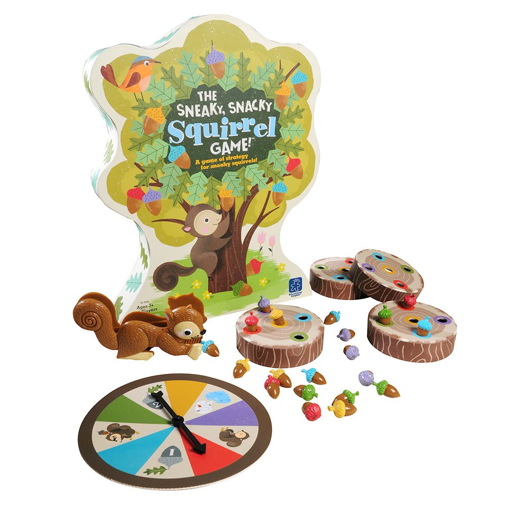 The Sneaky Snacky Squirrel Game - Prepp'd Kids - Learning Resources