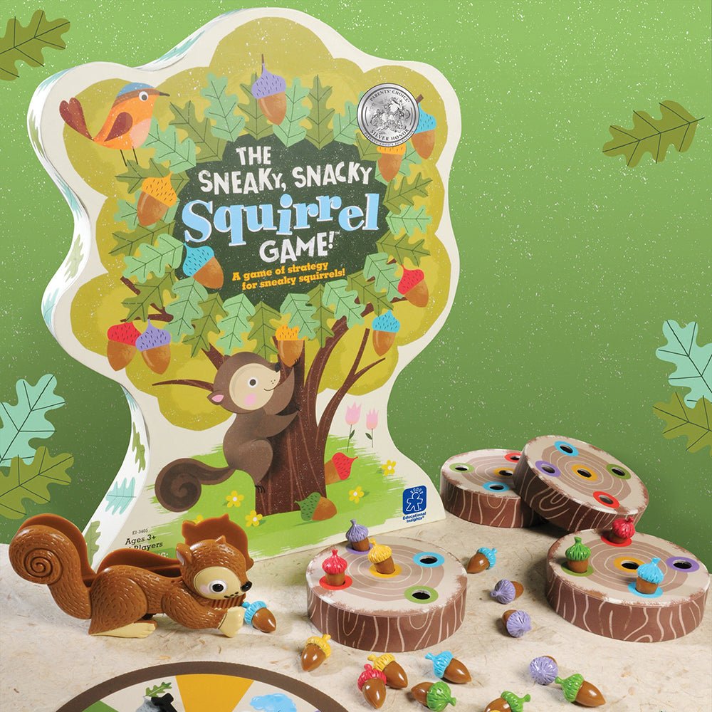The Sneaky Snacky Squirrel Game - Prepp'd Kids - Learning Resources