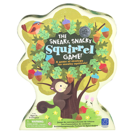 The Sneaky Snacky Squirrel Game - Prepp'd Kids - Learning Resources