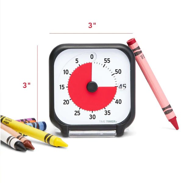 Time Timer - 3 inch / Small – Prepp'd Kids